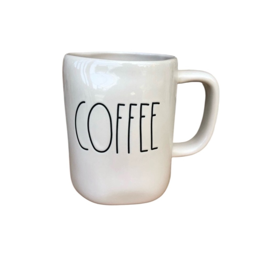 Rae Dunn Handcrafted Artisan Collection COFFEE Cup / Mug by Magenta 16 Oz